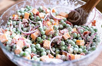 Pea Bacon Salad Salad Recipe